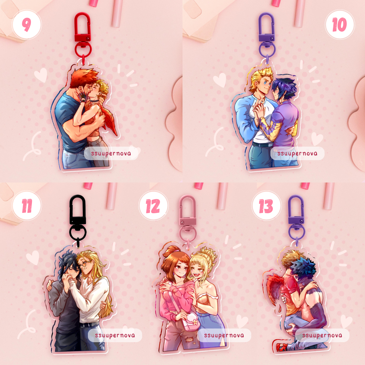 Ship charms (made to order)