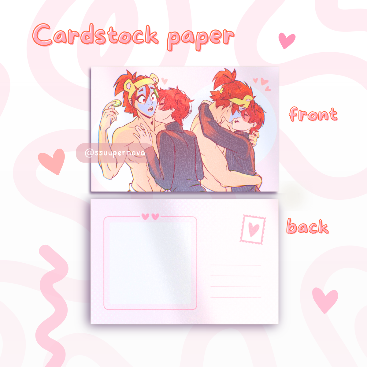 Kiritodo "skincare" postcard