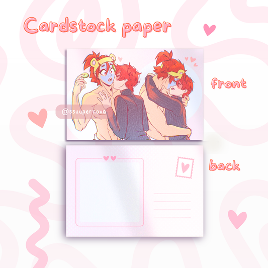 Kiritodo "skincare" postcard