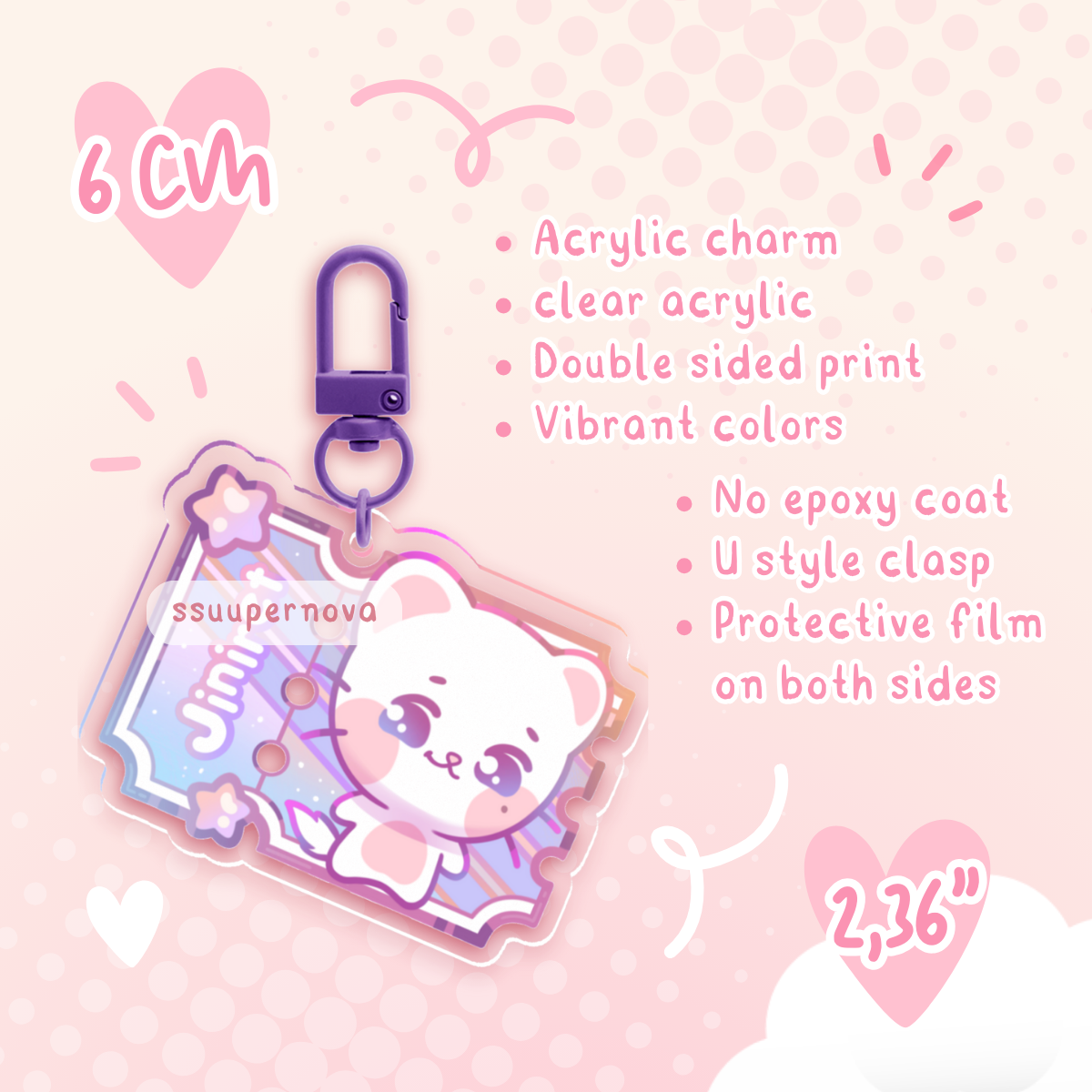 SKZ Skzoo Tickets Charms (Made to order)