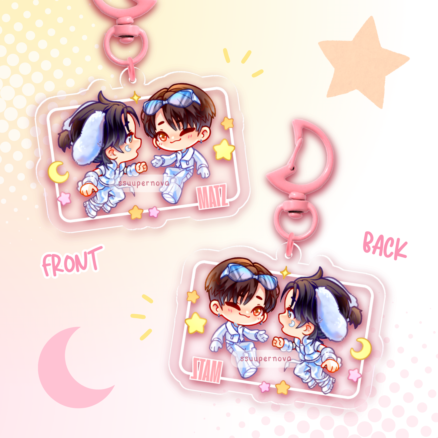 ATEEZ Matz "Nasa" - Acrylic charm (Made to order)