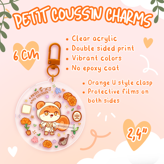 ATEEZ "Petit Coussin" charms (Made to order)