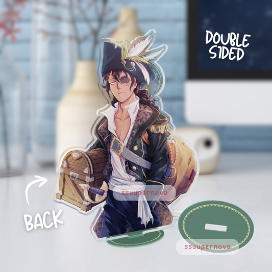 Sensei Pirate AU Standee (Made to order)