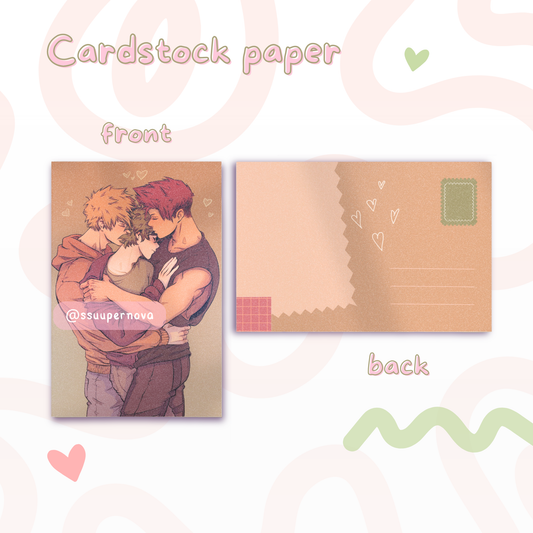 Kiribakudeku postcard