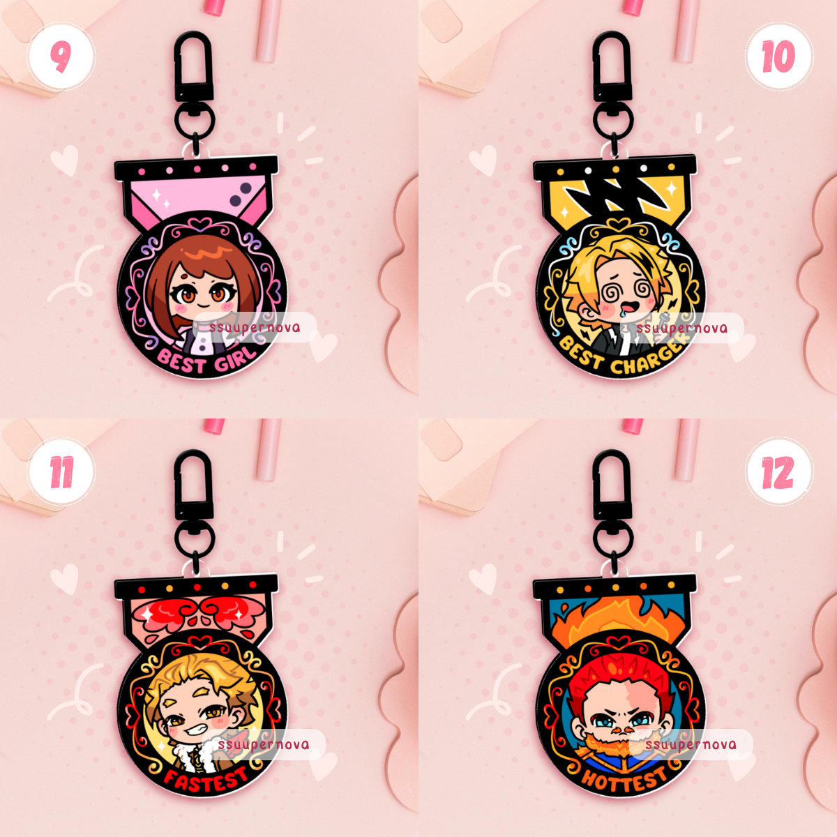 Awards - Acrylic Charms (Made to order)
