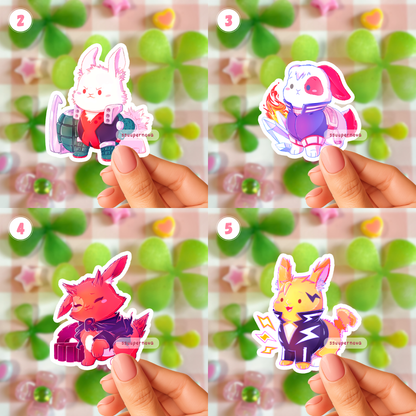 Bunnies Stickers