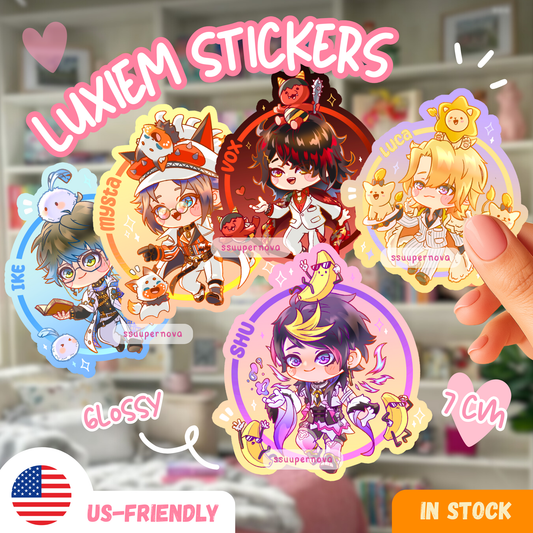 Nijisanji EN Luxiem Stickers