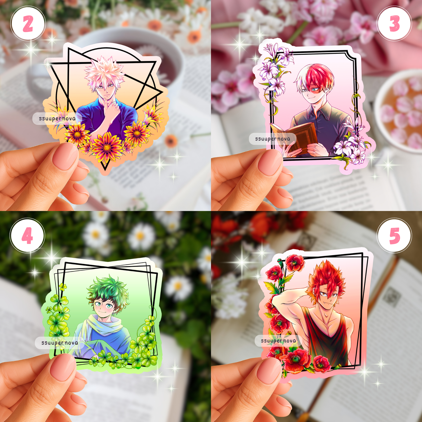 Flower Stickers