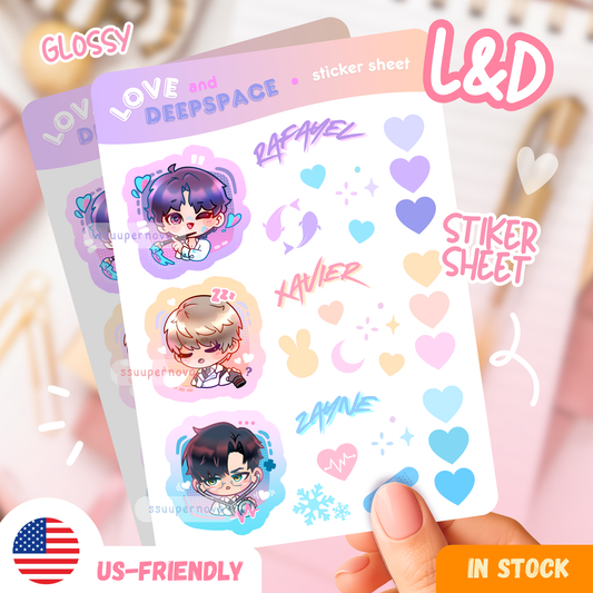 L&D Sticker sheet