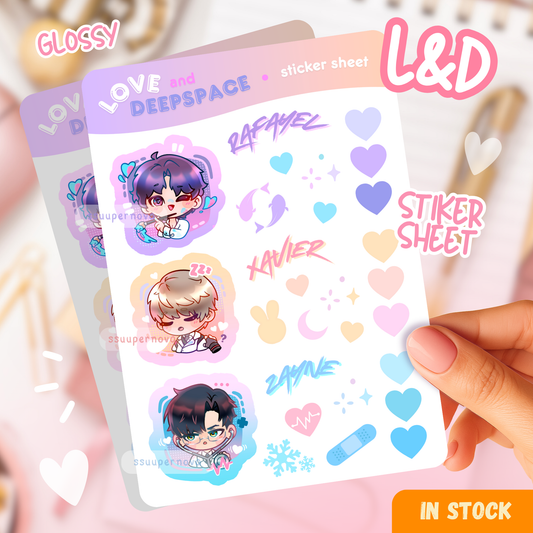 L&D Sticker sheet