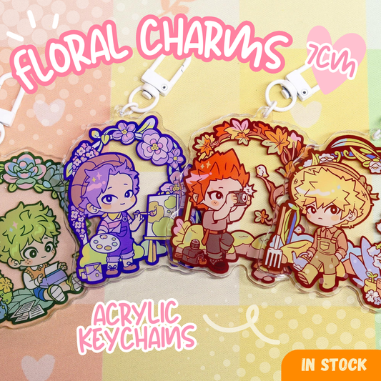 Floral charms
