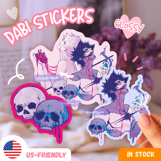 Villain stickers