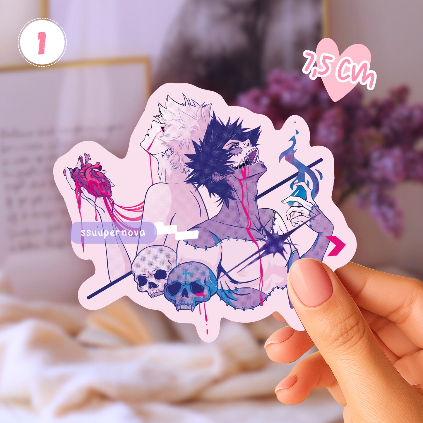 Villain stickers