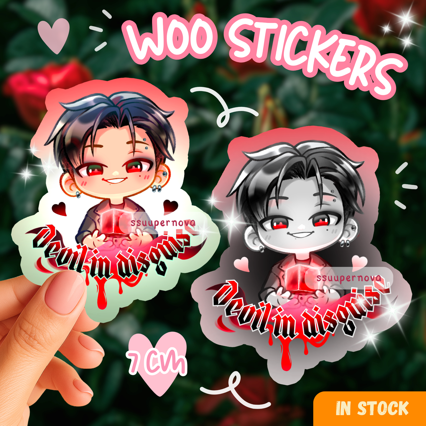 ATEEZ "In your fantasy" Woo Stickers