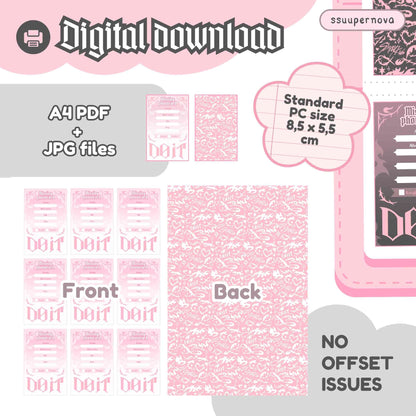 STRAY KIDS "Do it" Binder fillers