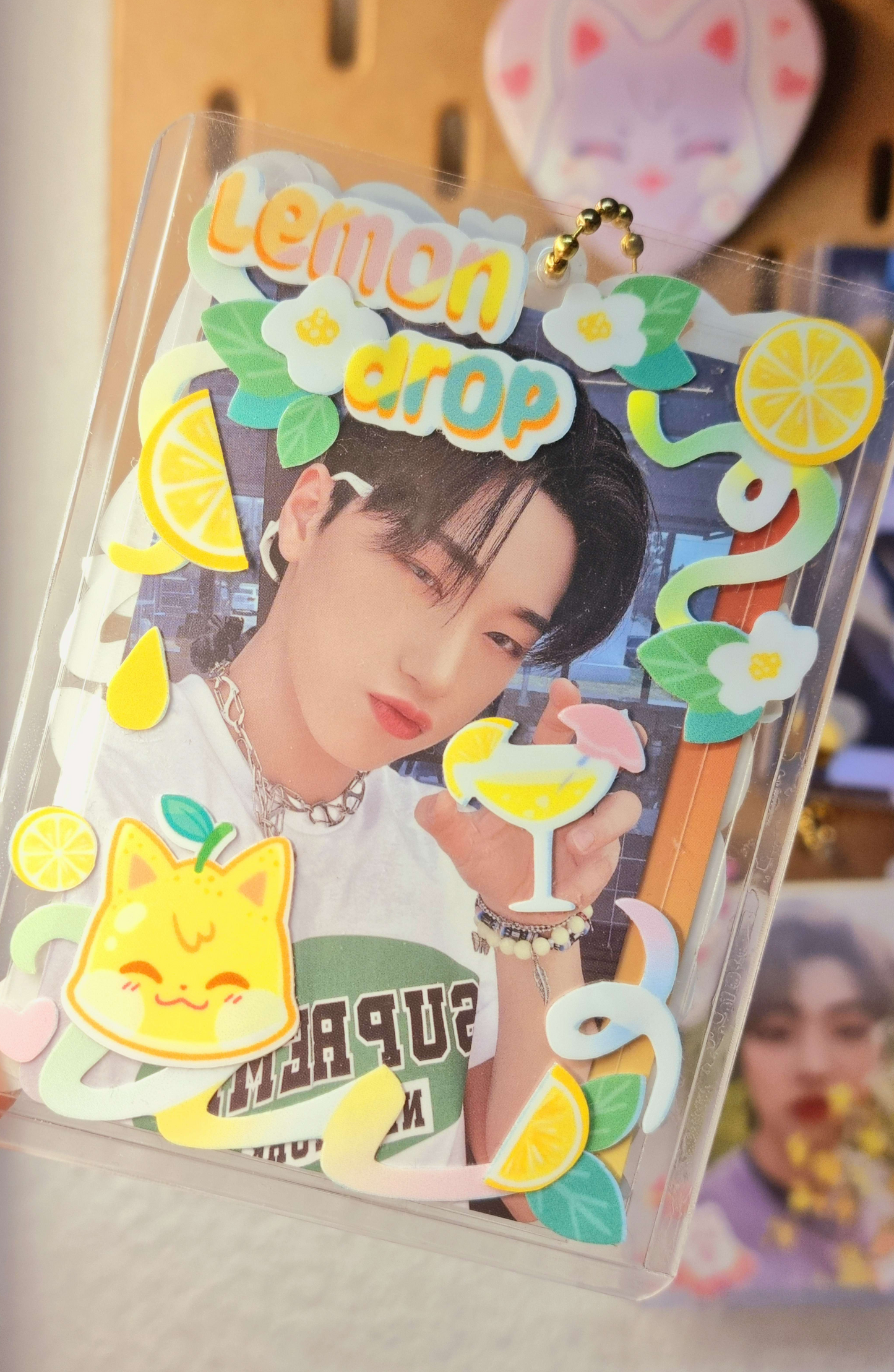 ATEEZ "Lemon Drop" Deco sticker sheets