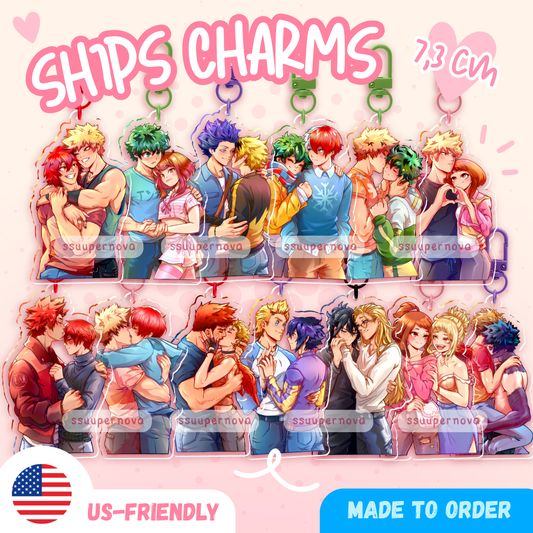 Ship charms (made to order)