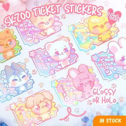 SKZ - "Tickets" Stickers
