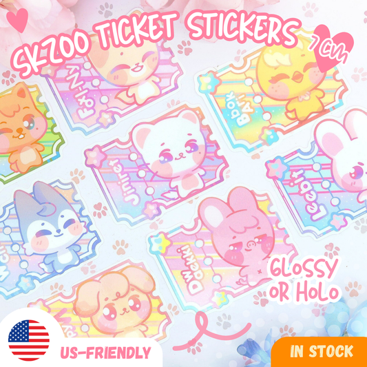 SKZ - "Tickets" Stickers