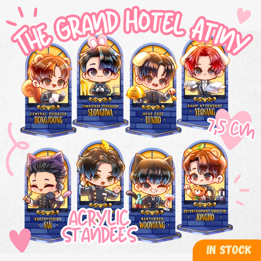 ATEEZ x Grand Hotel - Standees