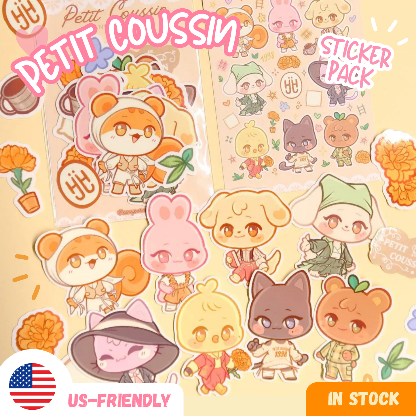 ATEEZ - "Petit Coussin" Sticker Pack