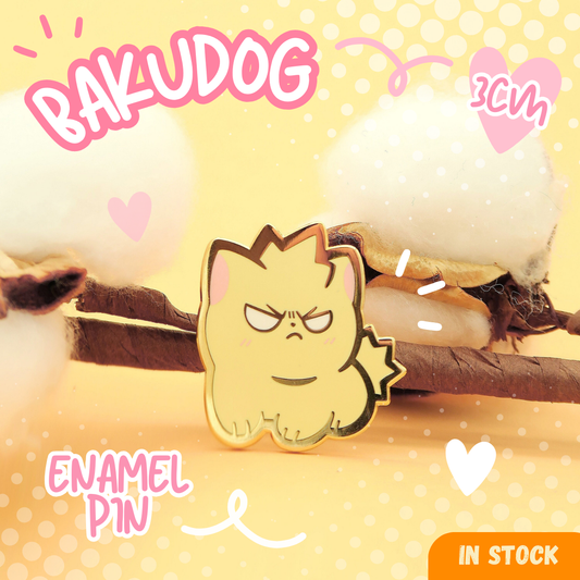 Dog Enamel Pin