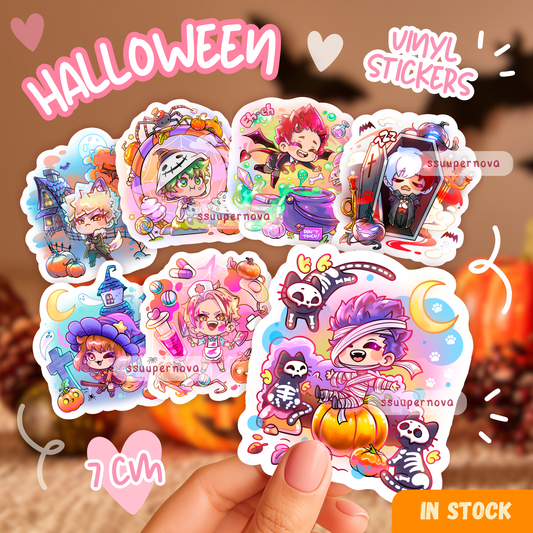 Halloween stickers