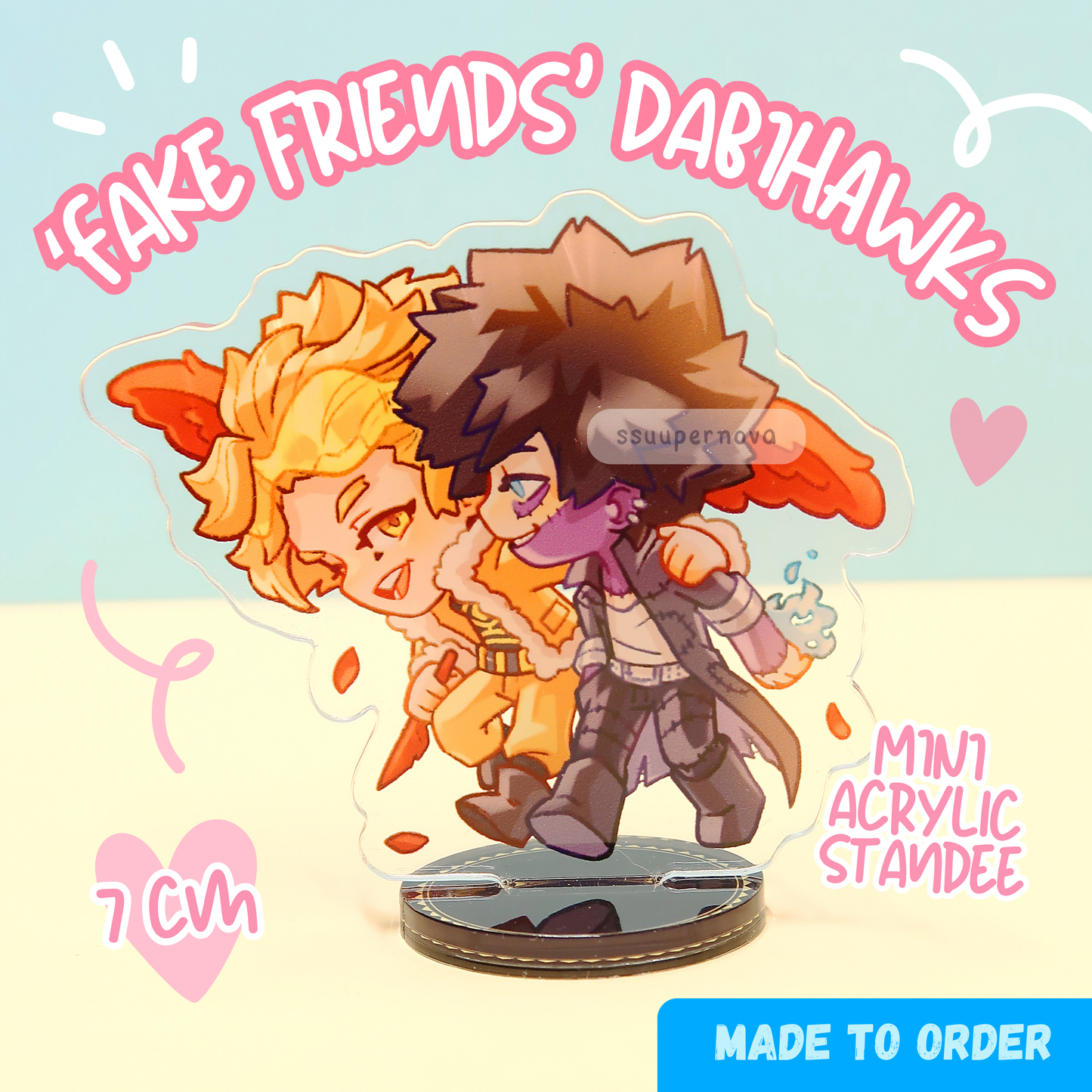 Fake friends - Acrylic Standee (Made to order)