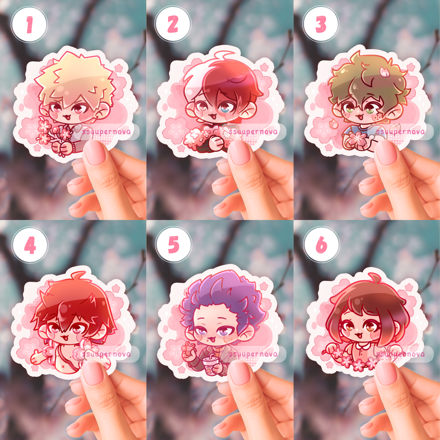 Cherry Blossom Stickers