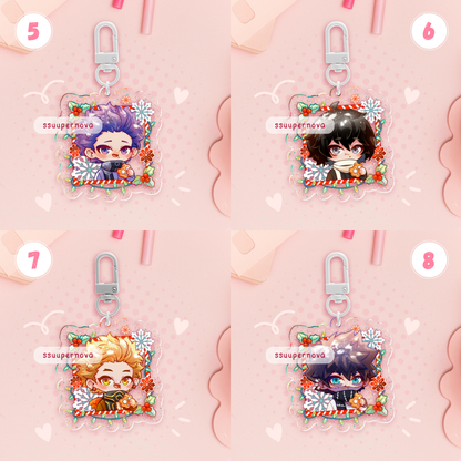 Xmas - Acrylic Charms (Made to order)