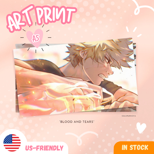 Art print "Blood and tears"