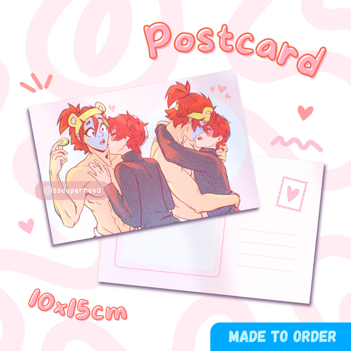 Kiritodo "skincare" postcard