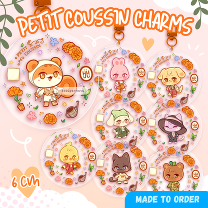 ATEEZ "Petit Coussin" charms (Made to order)