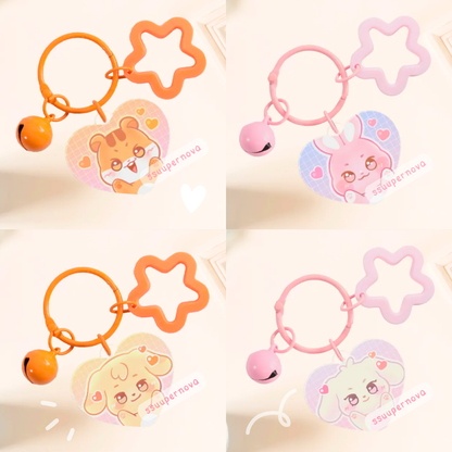 ATEEZ Heart Charms (Made to order)