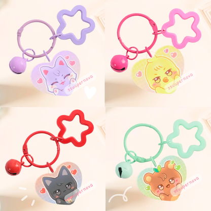 ATEEZ Heart Charms (Made to order)