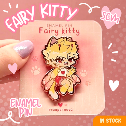Fairy Kitty - Enamel Pin