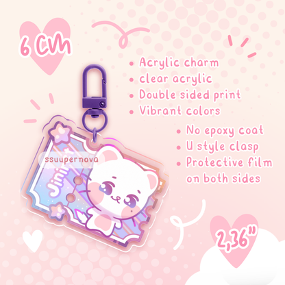 SKZ Skzoo Tickets Charms (Made to order)