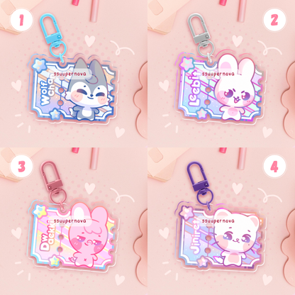 SKZ Skzoo Tickets Charms (Made to order)
