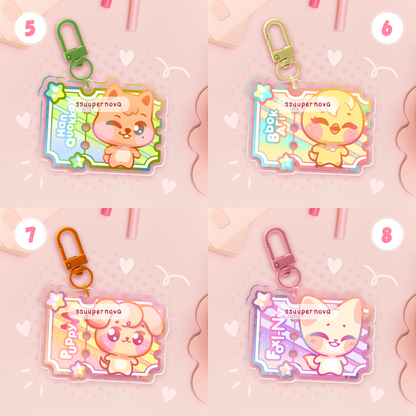 SKZ Skzoo Tickets Charms (Made to order)