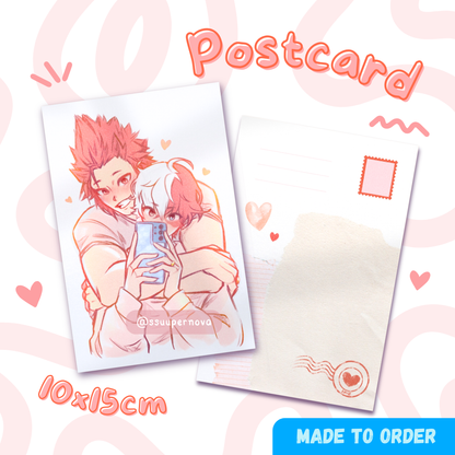 Kiritodo "selfie" postcard