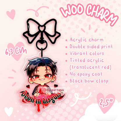 ATEEZ "In your fantasy" Woo Charm (Made to order)