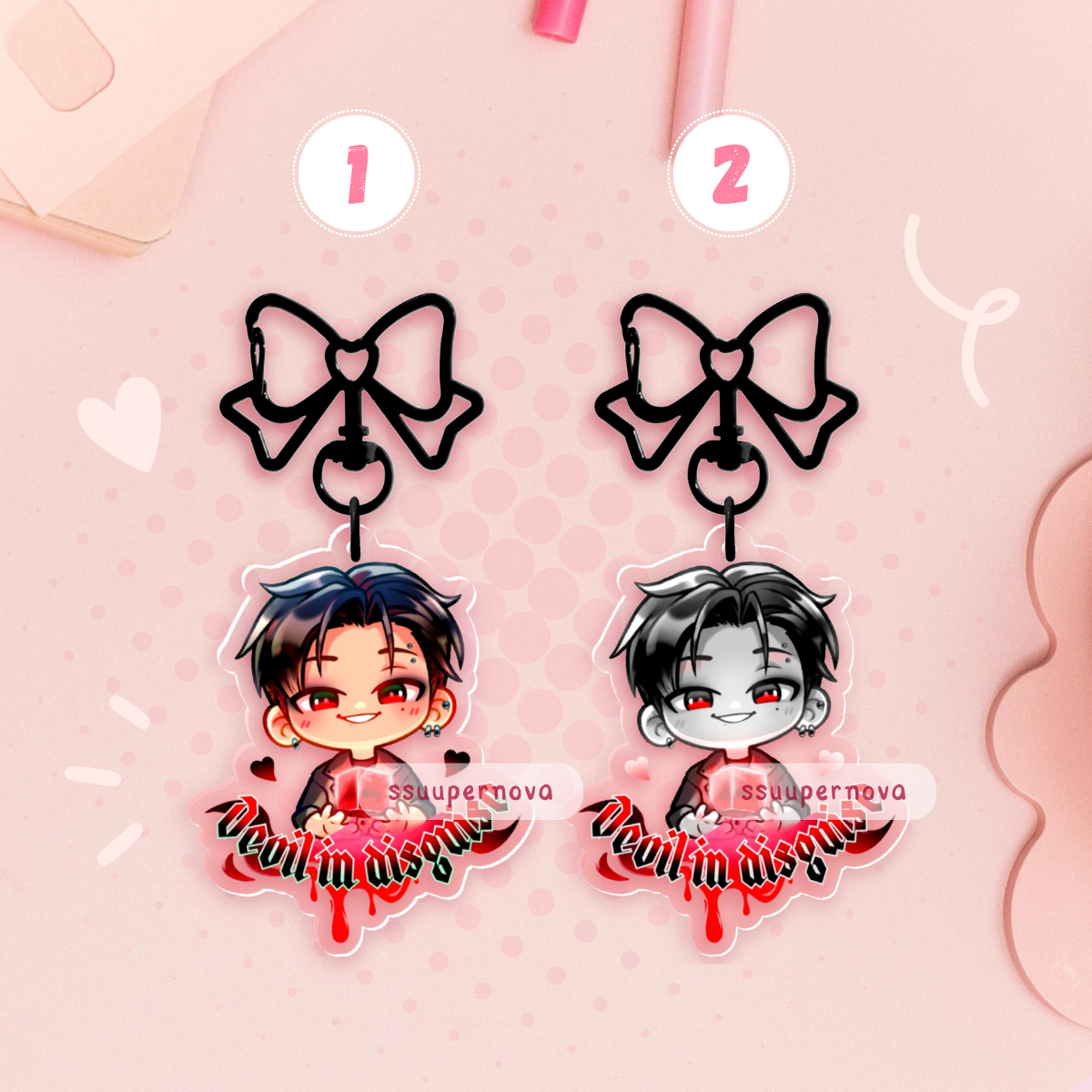 ATEEZ "In your fantasy" Woo Charm (Made to order)