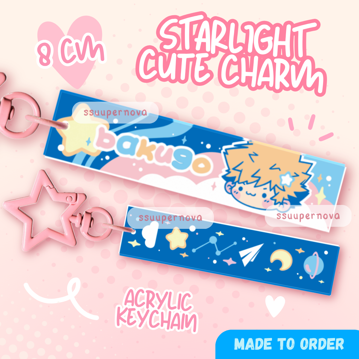 "Starlight" Charm #2 (Made to order)