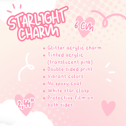 "Starlight" Charm #1 (Made to order)