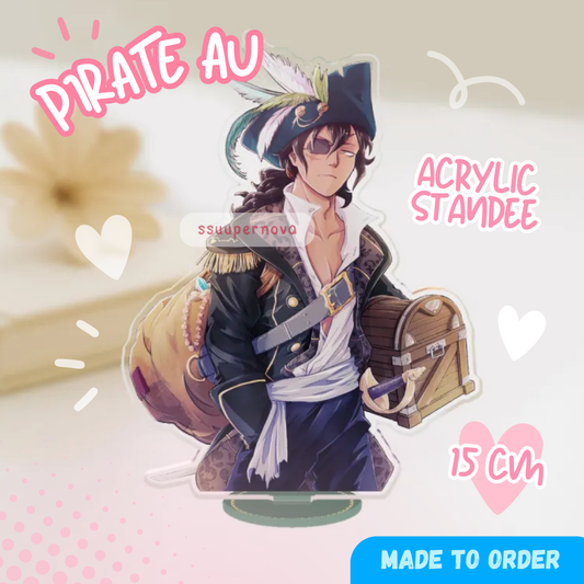 Sensei Pirate AU Standee (Made to order)