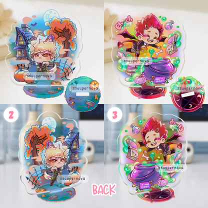 Halloween - Acrylic Standees (Made to order)