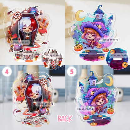 Halloween - Acrylic Standees (Made to order)