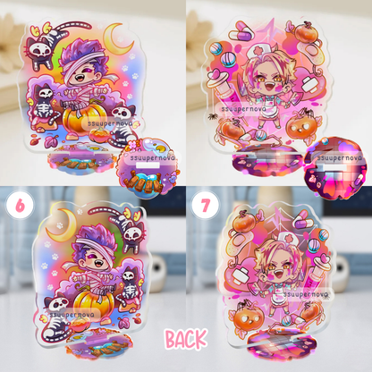 Halloween - Acrylic Standees (Made to order)