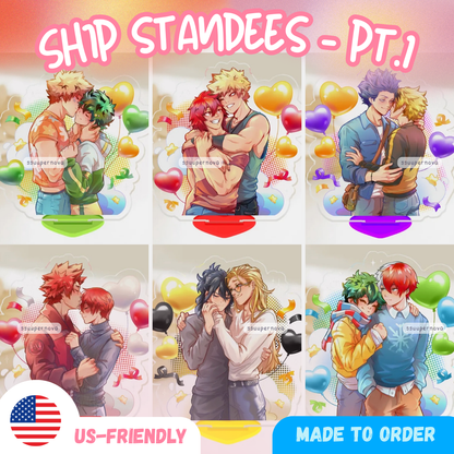 Ships Standees PT.1 (Made to order)
