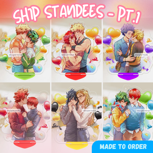 Ships Standees PT.1 (Made to order)